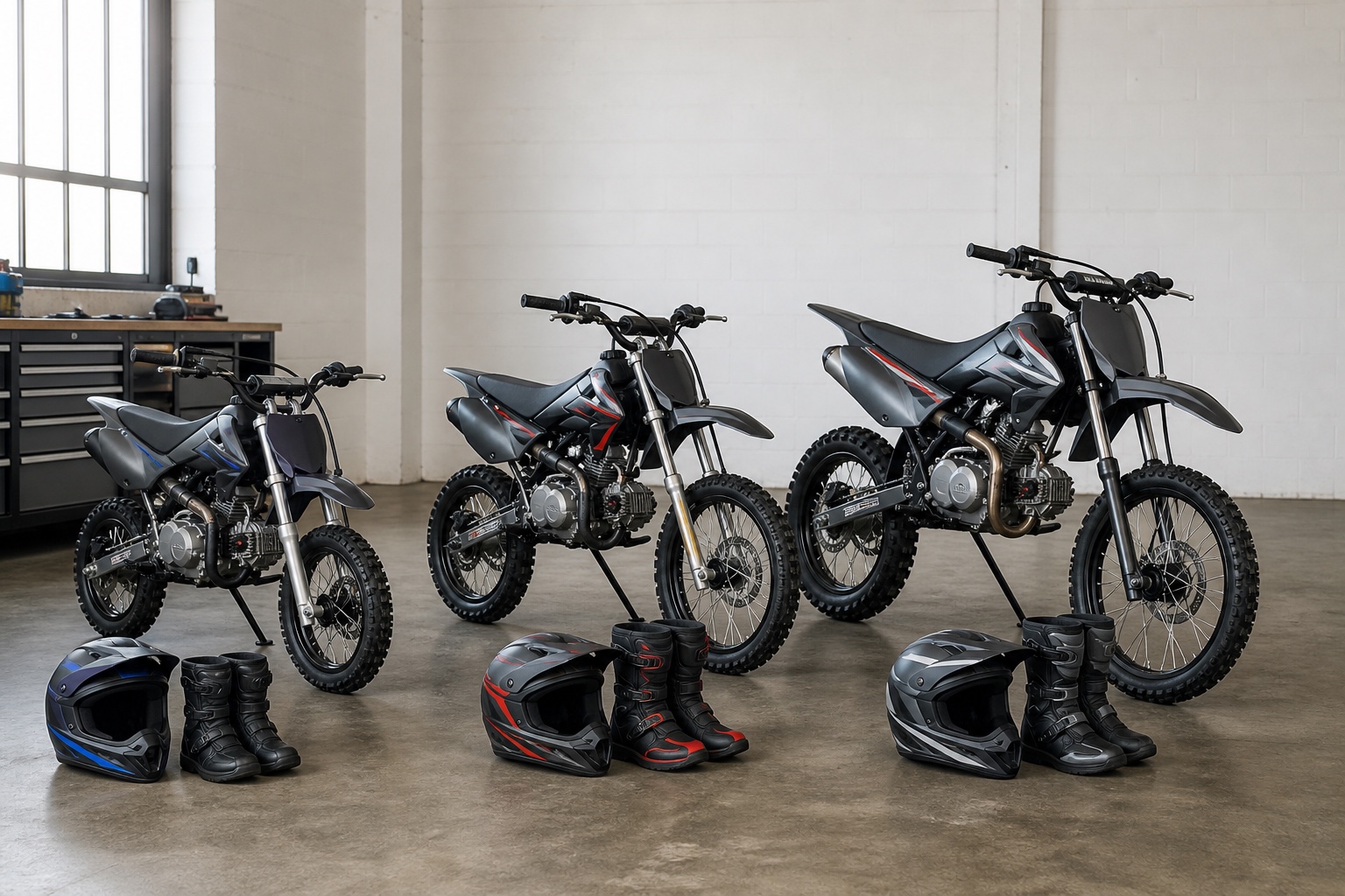 Как выбрать питбайки для семейного отдыха