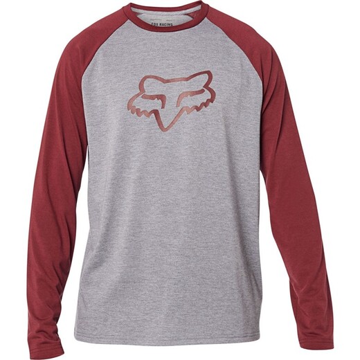 Футболка Fox Tournament LS Tech Tee Graphite, L, 2020 (24123-185-L) pitbikemarket.ru